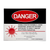 5201281 - Laser Danger Sign iPlus & iLase, 1 qty